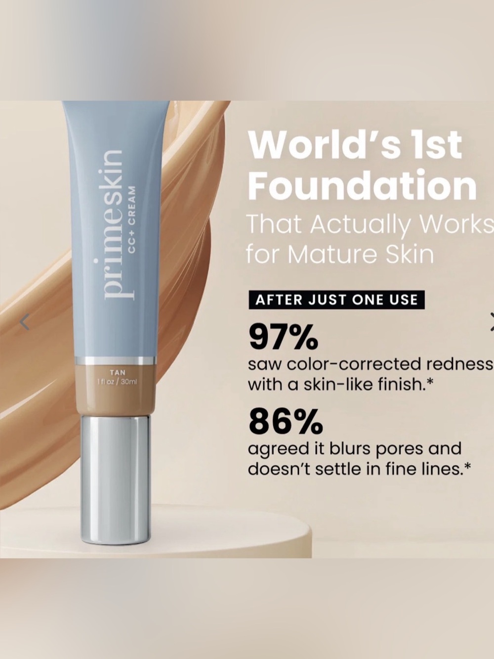 PrimeSkin CC+ Cream 
COLOR: RICH - Picture 5 of 10